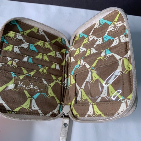 Vera Bradley Large Promenade Tote BAG WITH MATCHING WALLET "SITTIN' IN A TREE" - Picture 15 of 16